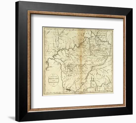 State of Kentucky, c.1796-John Reid-Framed Art Print