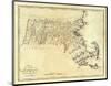 State of Massachusetts, c.1795-Mathew Carey-Mounted Art Print