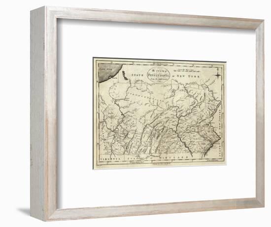 State of Pennsylvania, c.1796-John Reid-Framed Art Print