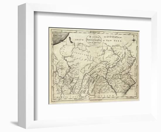 State of Pennsylvania, c.1796-John Reid-Framed Art Print