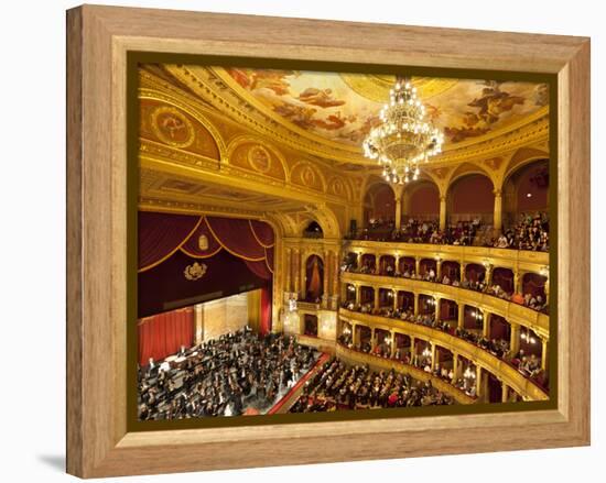 State Opera House (Magyar Allami Operahaz) with Budapest Philharmonic Orchestra, Budapest, Central-Stuart Black-Framed Premier Image Canvas