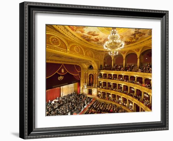 State Opera House (Magyar Allami Operahaz) with Budapest Philharmonic Orchestra, Budapest, Central-Stuart Black-Framed Photographic Print