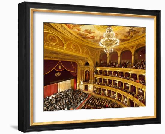 State Opera House (Magyar Allami Operahaz) with Budapest Philharmonic Orchestra, Budapest, Central-Stuart Black-Framed Photographic Print