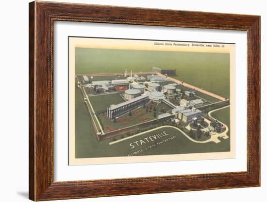 State Penitentiary, Stateville-null-Framed Art Print