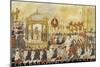 State Procession of Raja Tulsaji of Tanjore, circa 1780-null-Mounted Giclee Print