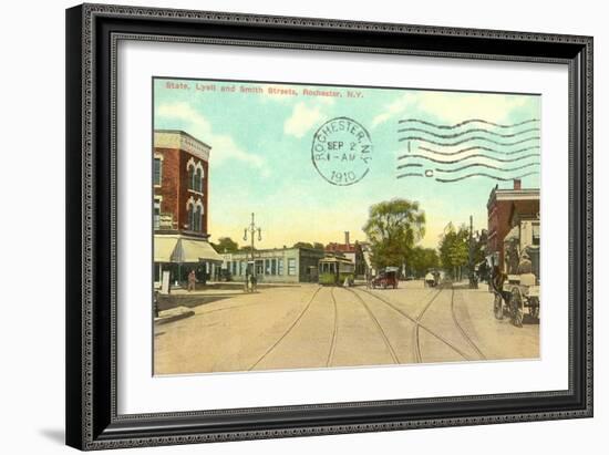 State Street, Rochester, New York-null-Framed Art Print