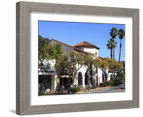 State Street, Santa Barbara, California, United States of America, North America-Wendy Connett-Framed Photographic Print