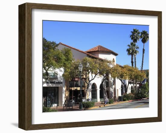 State Street, Santa Barbara, California, United States of America, North America-Wendy Connett-Framed Photographic Print