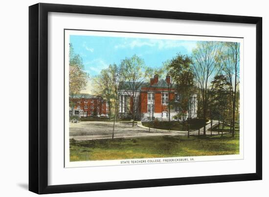 State Teachers College, Fredericksburg, Virginia-null-Framed Art Print