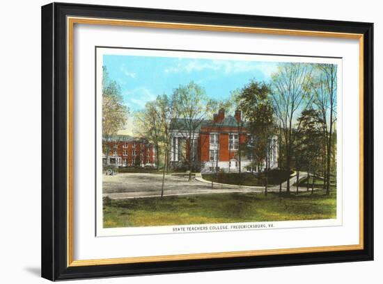 State Teachers College, Fredericksburg, Virginia-null-Framed Art Print