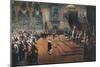 State Visit of Queen Victoria to the Glasgow International Exhibition, 22 August 1888-Sir John Lavery-Mounted Giclee Print