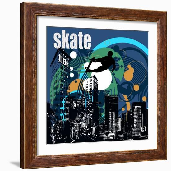 StateBoard Life-Jean-François Dupuis-Framed Art Print