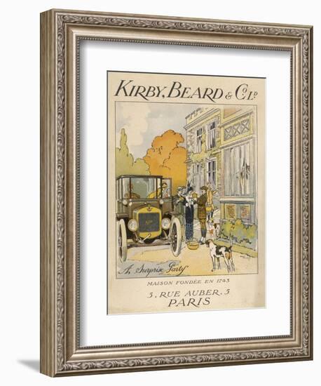 Stately Austin Brings Guests to a Stately Home-Ren? Vincent-Framed Art Print