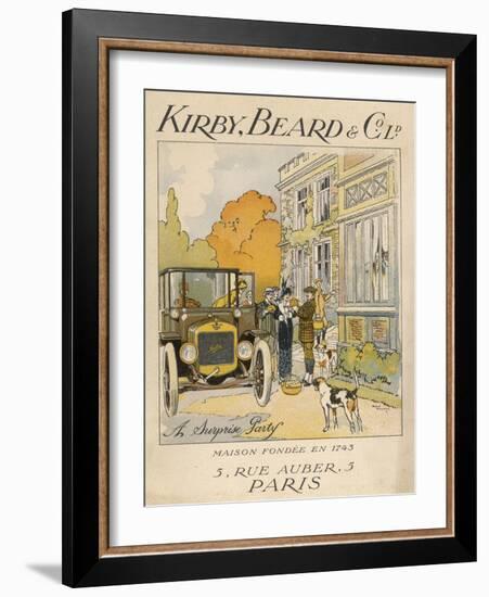 Stately Austin Brings Guests to a Stately Home-Ren? Vincent-Framed Art Print