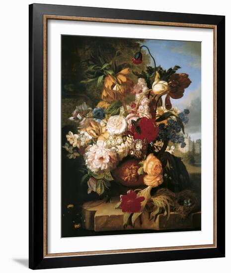 Stately Garden I-John Wainwright-Framed Giclee Print