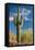 Stately Saguaro-raphoto-Framed Premier Image Canvas