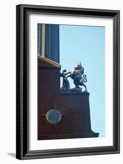 Stately Unicorn-Jack E. Boucher-Framed Photo