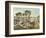 Staten Island and the Narrows from Fort Hamilton-Currier & Ives-Framed Giclee Print