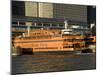 Staten Island Ferry, Business District, Lower Manhattan, New York City, New York, USA-R H Productions-Mounted Photographic Print