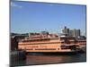 Staten Island Ferry, New York City, United States of America, North America-Wendy Connett-Mounted Photographic Print