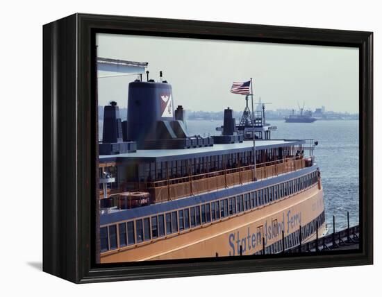 Staten Island Ferry-Carol Highsmith-Framed Stretched Canvas