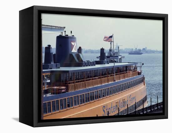 Staten Island Ferry-Carol Highsmith-Framed Stretched Canvas