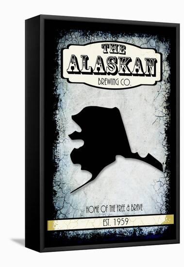 States Brewing Co Alaska-LightBoxJournal-Framed Premier Image Canvas