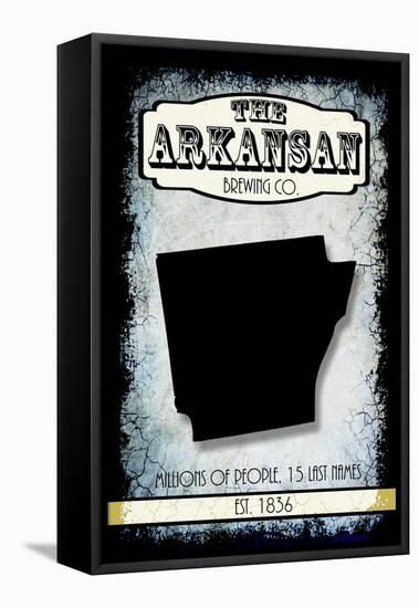 States Brewing Co Arkansa-LightBoxJournal-Framed Premier Image Canvas