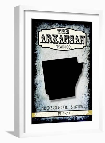 States Brewing Co Arkansa-LightBoxJournal-Framed Giclee Print