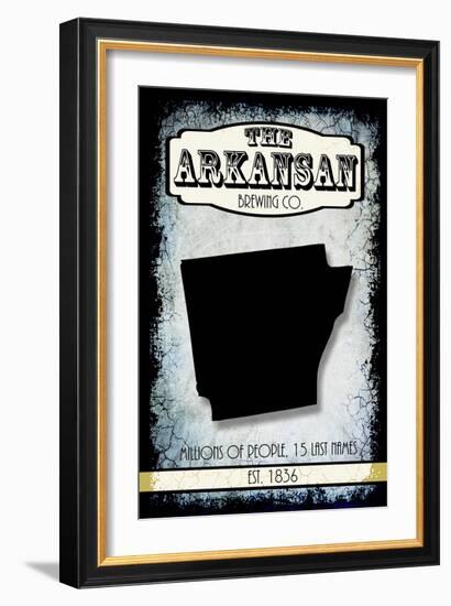 States Brewing Co Arkansa-LightBoxJournal-Framed Giclee Print