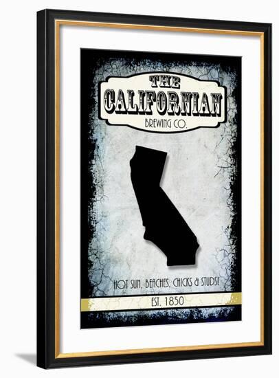 States Brewing Co California-LightBoxJournal-Framed Giclee Print