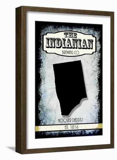 States Brewing Co Indiania-LightBoxJournal-Framed Giclee Print