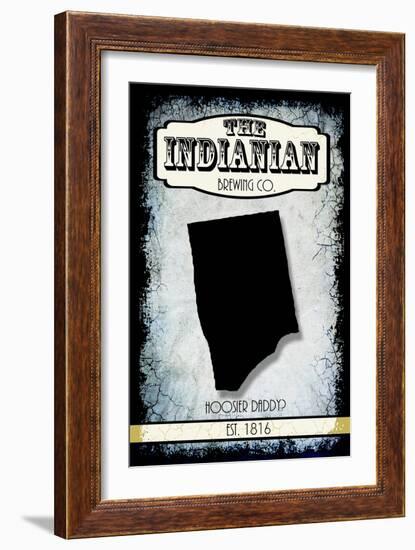 States Brewing Co Indiania-LightBoxJournal-Framed Giclee Print