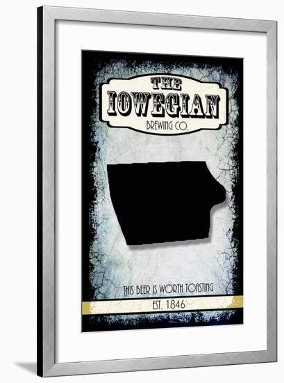 States Brewing Co Iowa-LightBoxJournal-Framed Giclee Print