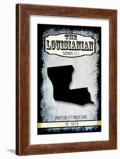 States Brewing Co Louisiana-LightBoxJournal-Framed Giclee Print