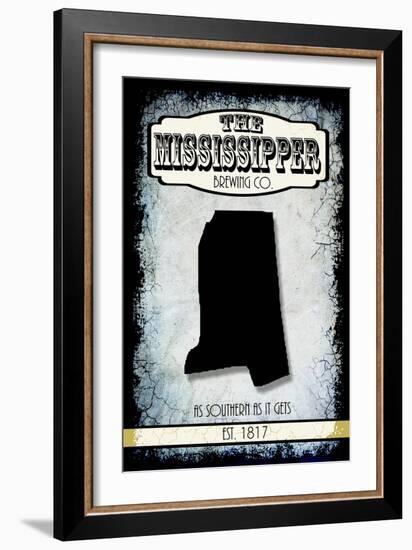 States Brewing Co Mississippi-LightBoxJournal-Framed Giclee Print