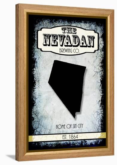 States Brewing Co Nevada-LightBoxJournal-Framed Premier Image Canvas