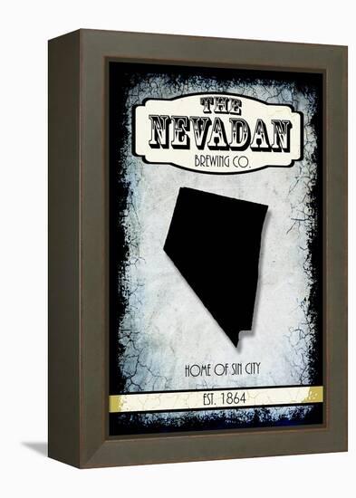 States Brewing Co Nevada-LightBoxJournal-Framed Premier Image Canvas