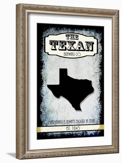 States Brewing Co Texas-LightBoxJournal-Framed Giclee Print