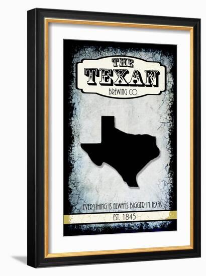 States Brewing Co Texas-LightBoxJournal-Framed Giclee Print