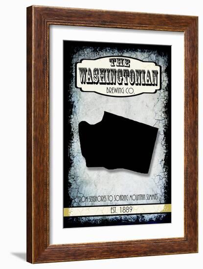 States Brewing Co Washington-LightBoxJournal-Framed Giclee Print