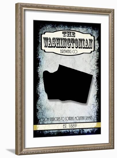 States Brewing Co Washington-LightBoxJournal-Framed Giclee Print