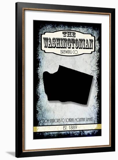 States Brewing Co Washington-LightBoxJournal-Framed Giclee Print