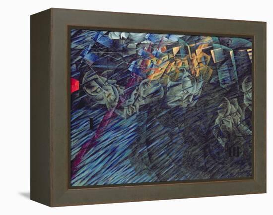 States of Mind: Those Who Go, 1911-Umberto Boccioni-Framed Premier Image Canvas