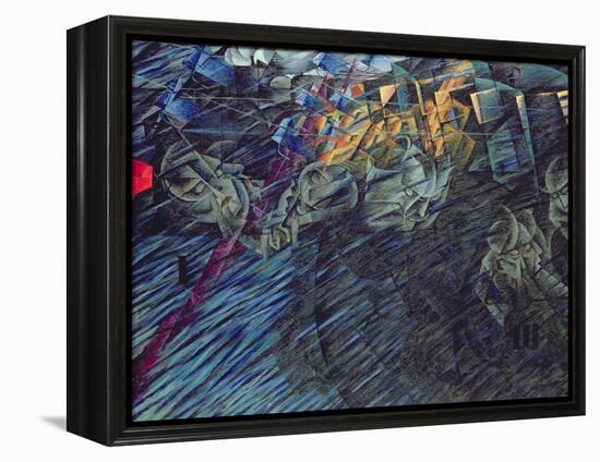 States of Mind: Those Who Go, 1911-Umberto Boccioni-Framed Premier Image Canvas