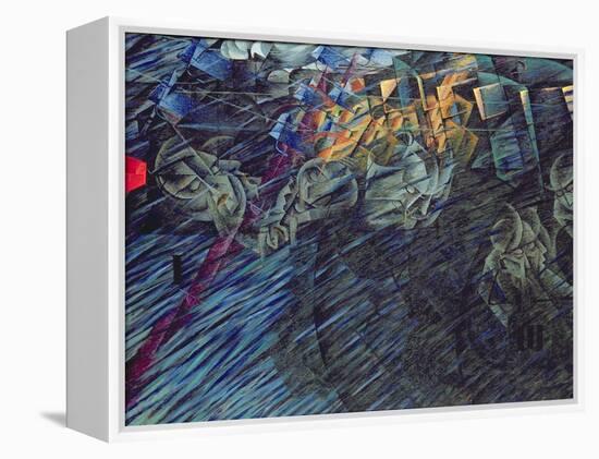 States of Mind: Those Who Go, 1911-Umberto Boccioni-Framed Premier Image Canvas