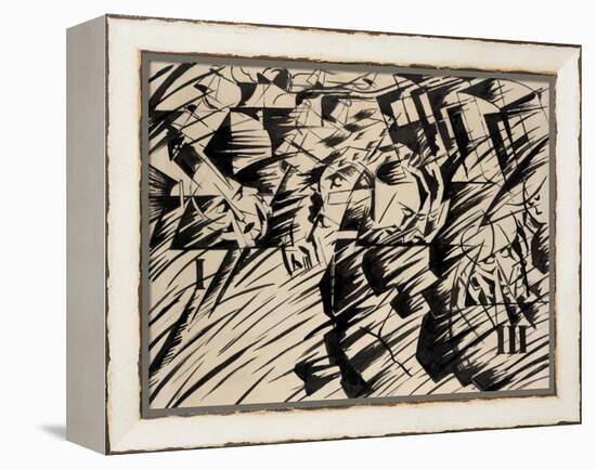 States of Mind: Those Who Go, 1912-Umberto Boccioni-Framed Premier Image Canvas