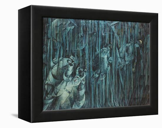 States of Mind: Those Who Stay, 1911-Umberto Boccioni-Framed Premier Image Canvas