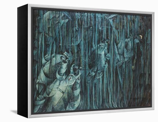 States of Mind: Those Who Stay, 1911-Umberto Boccioni-Framed Premier Image Canvas