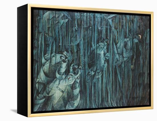 States of Mind: Those Who Stay, 1911-Umberto Boccioni-Framed Premier Image Canvas